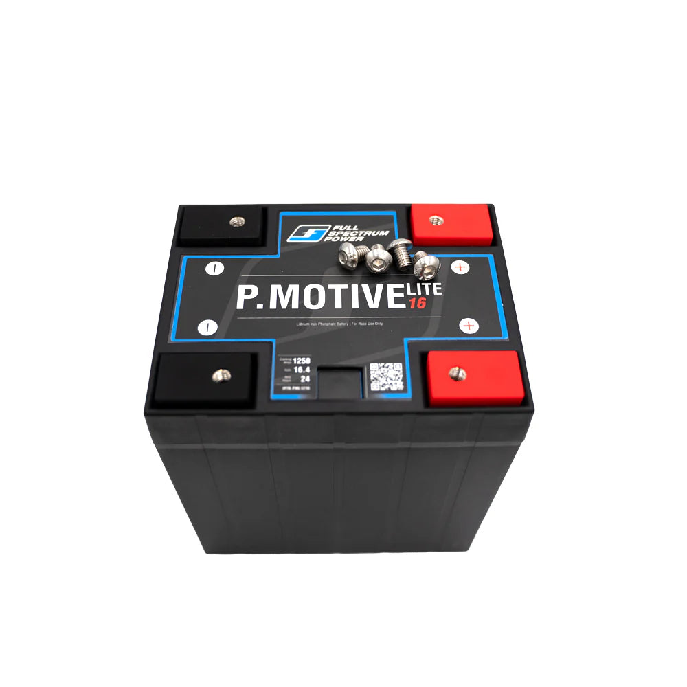 P.MotiveLite 16V 1250 CA 16 Volt Lithium Racing Battery